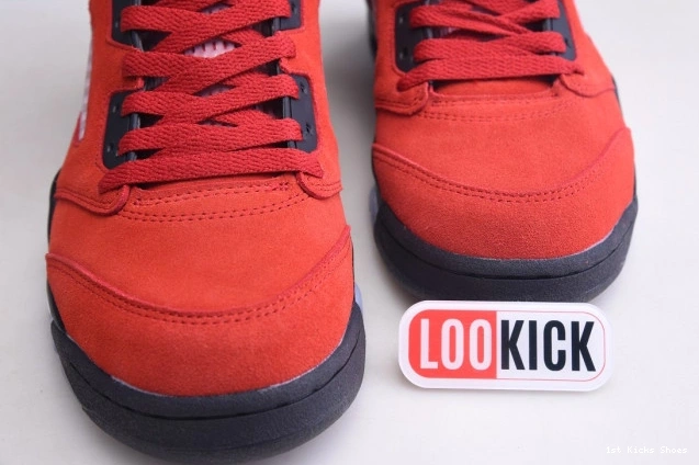 1st Kicks Shoes Retro Raging Red Bulls 5 Jordan (2021) DD0587-600 0816
